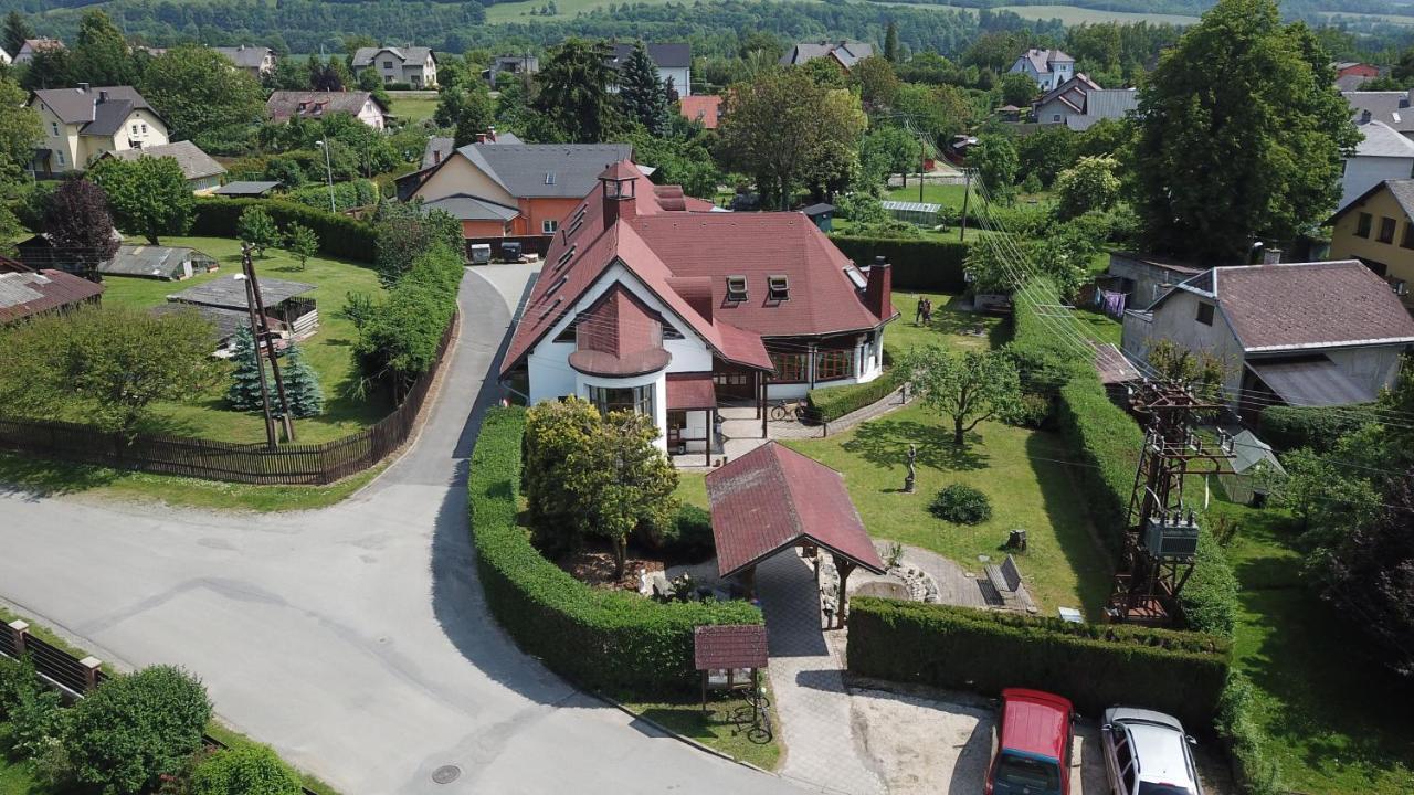 Отель Penzion Terasa, Bed & Breakfast Велке Лосины Экстерьер фото